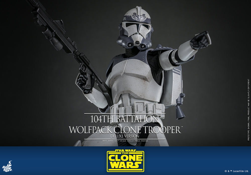 [PREORDER] 104th Battalion Wolfpack Clone Trooper™ (Deluxe Version) Sixth Scale Figure