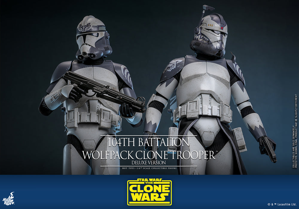 [PREORDER] 104th Battalion Wolfpack Clone Trooper™ (Deluxe Version) Sixth Scale Figure