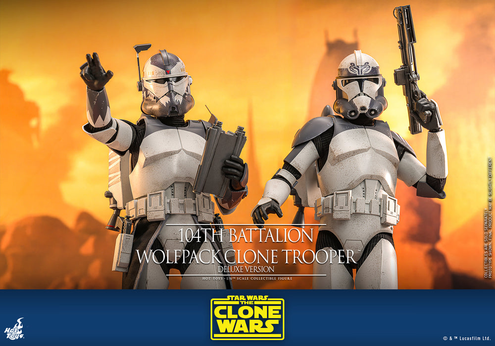 [PREORDER] 104th Battalion Wolfpack Clone Trooper™ (Deluxe Version) Sixth Scale Figure