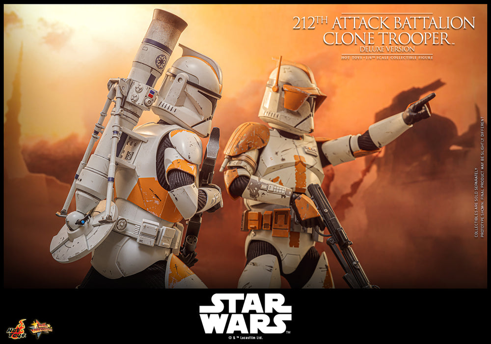 [PREORDER] 212th Attack Battalion Clone Trooper™ (Deluxe Version) | Sixth Scale Action Figure | Hot Toys