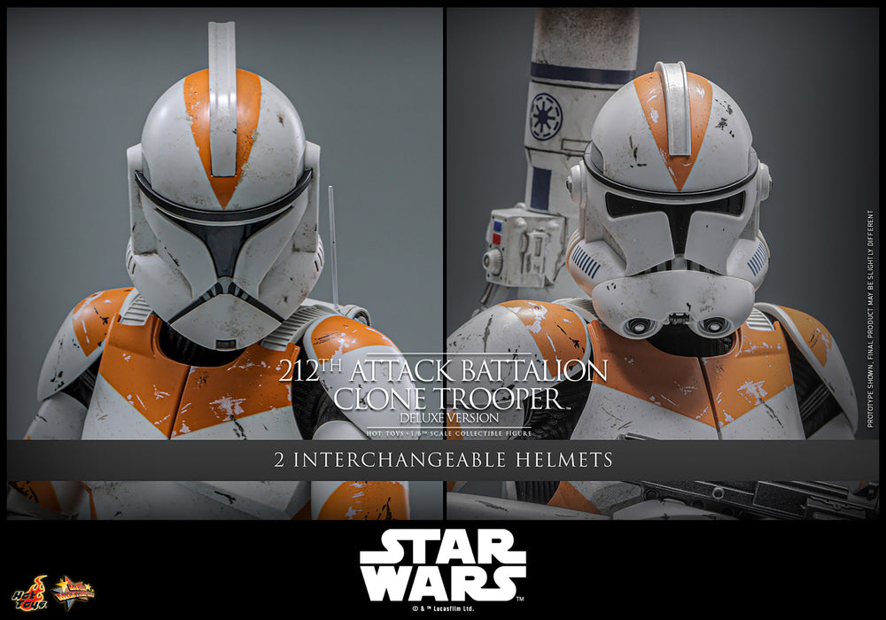 [PREORDER] 212th Attack Battalion Clone Trooper™ (Deluxe Version) | Sixth Scale Action Figure | Hot Toys