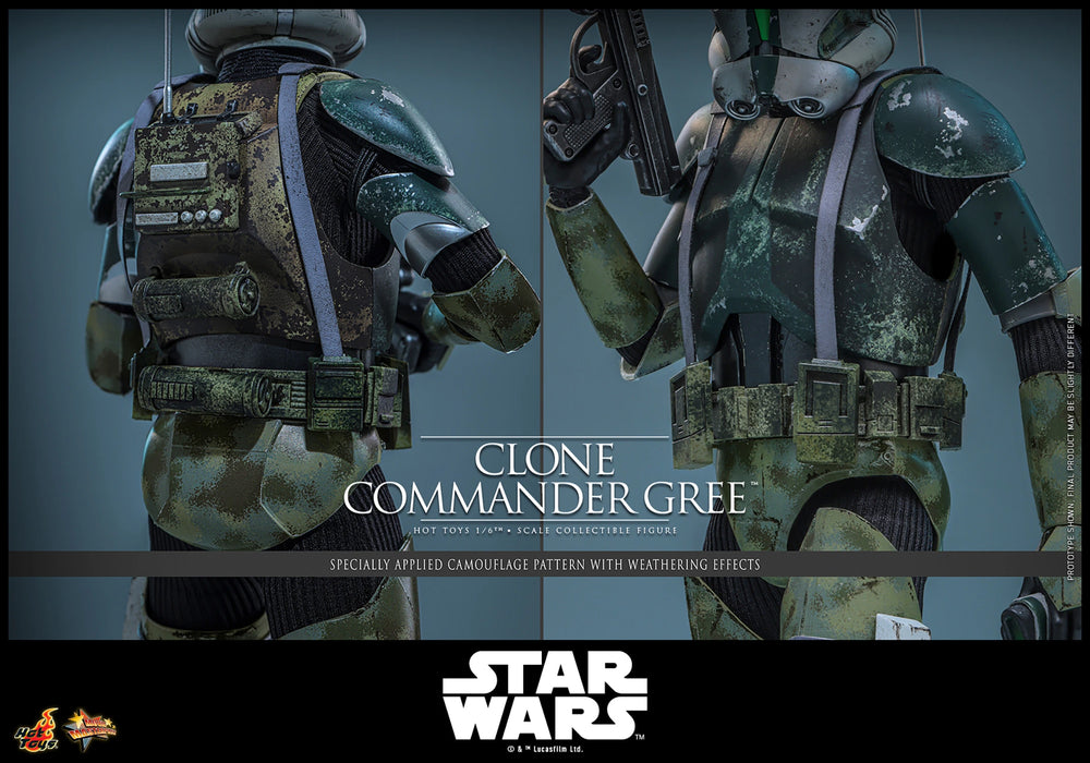 [PREORDER] Clone Commander Gree MMS877 | Sixth Scale Figure | Hot Toys