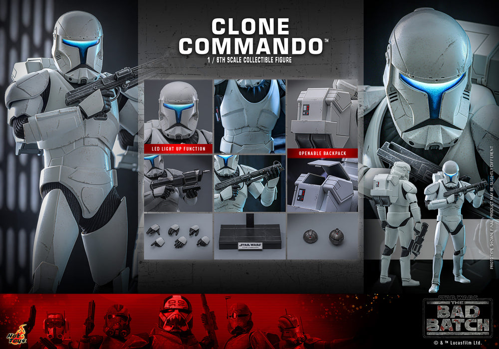 [PREORDER] Clone Commando Sixth Scale Action Figure