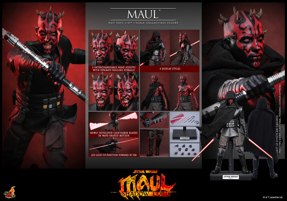 [PREORDER] Maul TMS187 | Sixth Scale Figure | Hot Toys