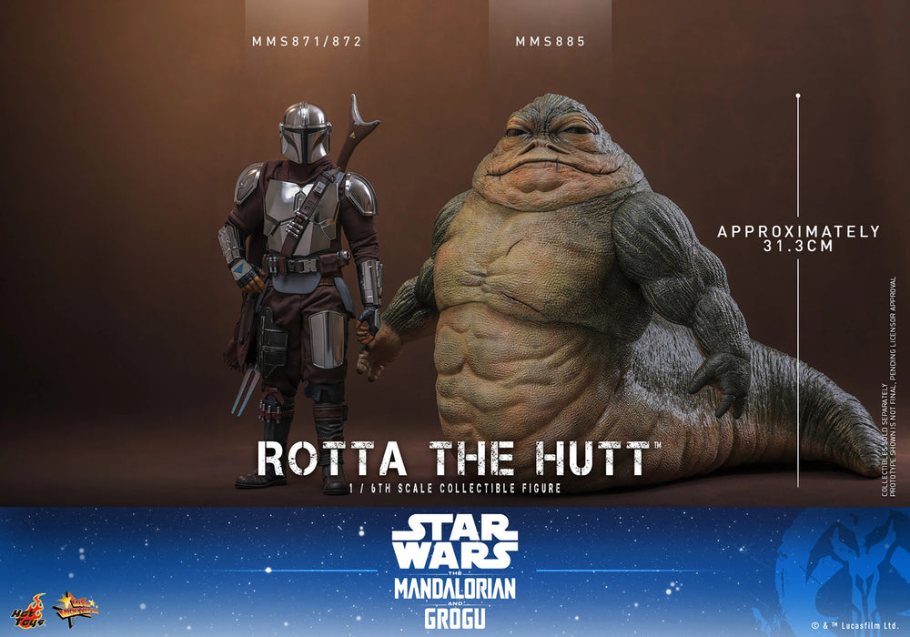 [PREORDER] Rotta The Hutt MMS885 | Sixth Scale Figure | Hot Toys