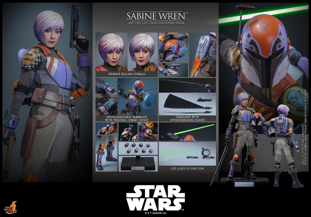 [PREORDER] Sabine Wren TMS171 | Sixth Scale Figure | Hot Toys