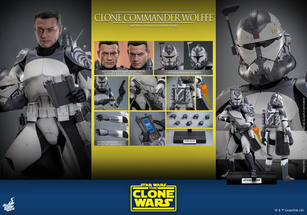 [PREORDER] Clone Commander Wolffe™ Sixth Scale Figure