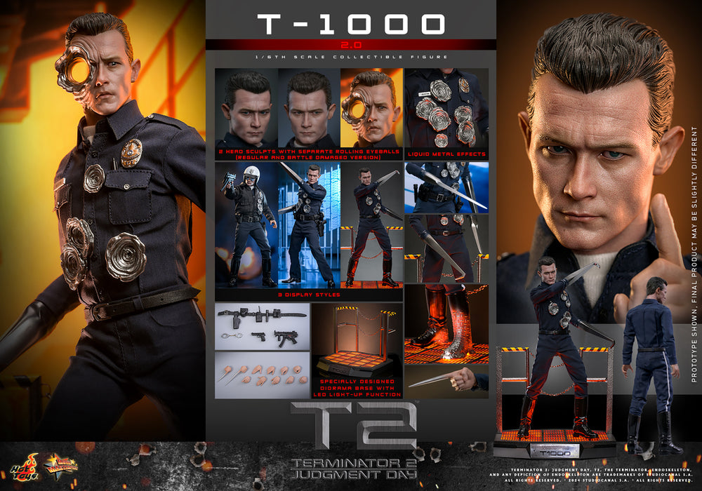 [PREORDER] T-1000 (2.0) Sixth Scale Figure