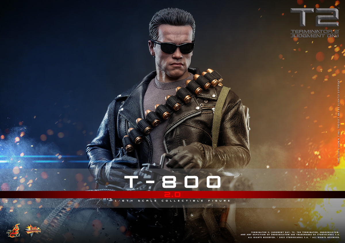 T-800 (2.0) | Sixth Scale Figure | Hot Toys — Heroes World
