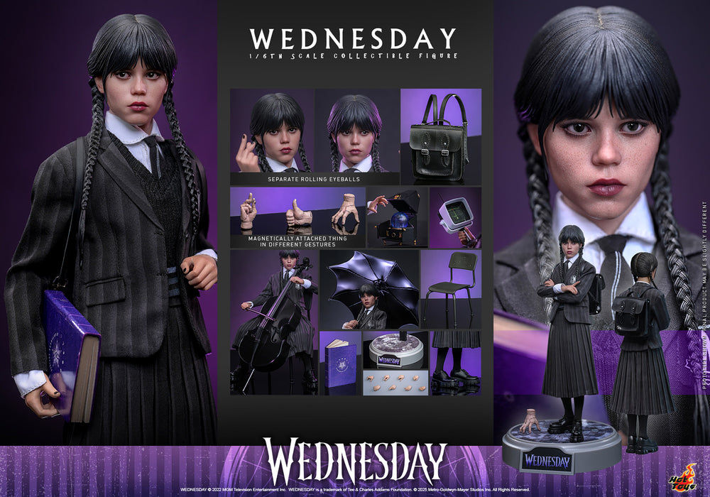 [PREORDER] Wednesday | Sixth Scale Action Figure | Hot Toys