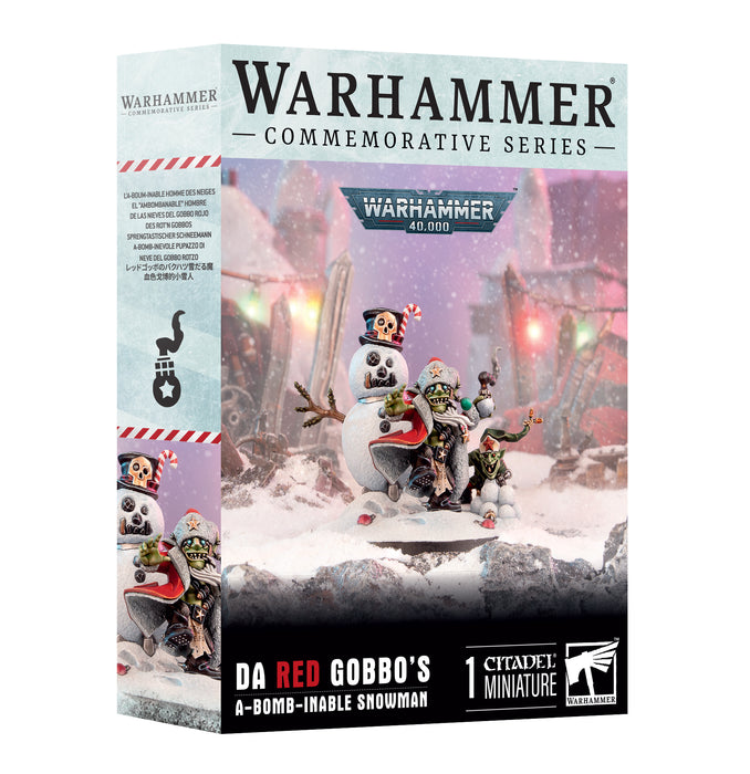 WARHAMMER COMMEMORATIVE SERIES: DA RED GOBBO'S A-BOMB-INABLE SNOWMAN