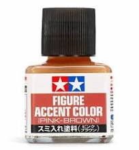 Tamiya Figure Accent Colour Pink Brown