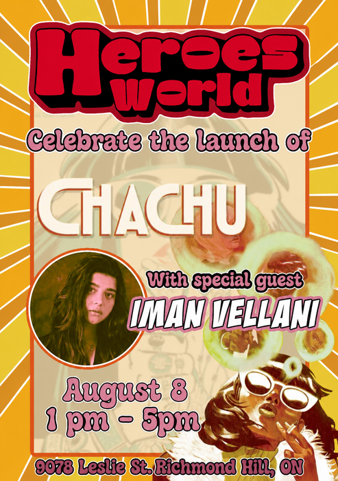 Chachu #1 Comic Book Launch Party and Signing with Iman Vellani