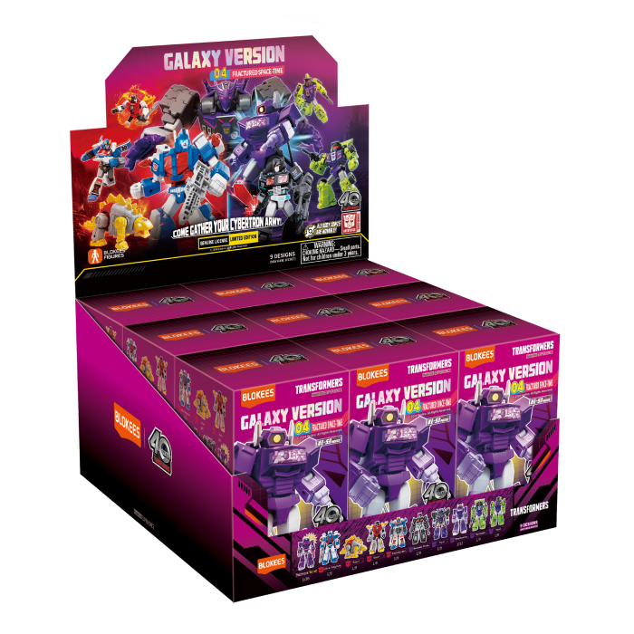 Transformers Galaxy Version 04 Fractured Space-Time Mini Model Kit (Blokees)