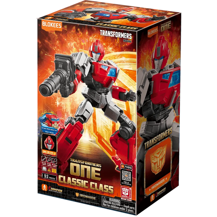 Classic Class Ironhide | Transformers One | Blokees Model Kit