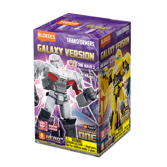 Transformers Galaxy Version 07 ONE WAVE 2 Mini Model Kit (Blokees)