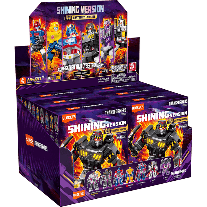 Shining Version 03 Shattered Universe | Transformers | Blokees Model Kit