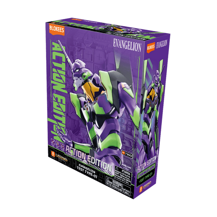 [PREORDER] Neon Genesis Evangelion Test Type Unit-01 Ultra Action Edition | Model Kit | Blokees