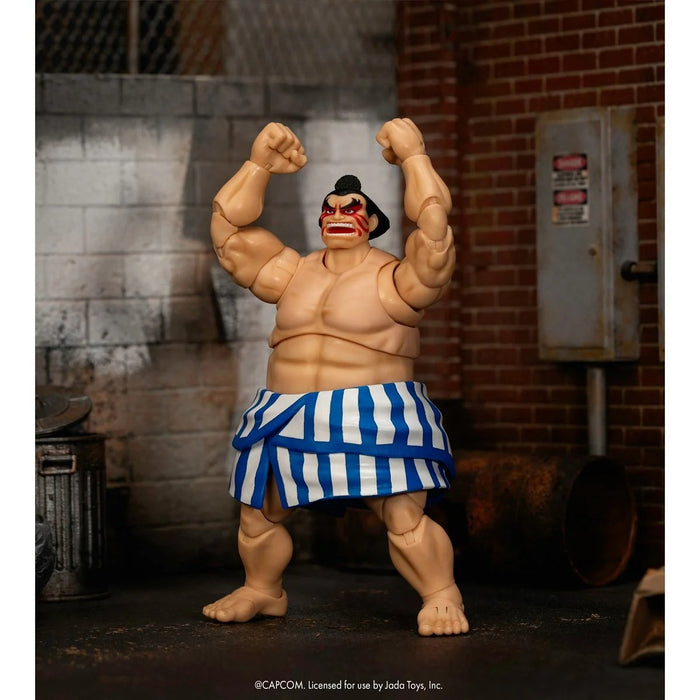 [PREORDER] Ultra Street Fighter II E. Honda 6-Inch Scale Deluxe Action Figure | Action Figure | Jada Toys