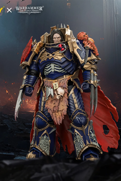 Night Lords Konrad Curze Primarch of the Night Lords Legion - "The Horus Heresy" | Warhammer 30k 1/18 Action Figure | JOYTOY