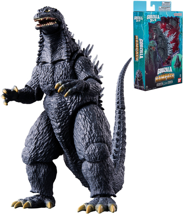 Godzilla 2003 | 6" Scale Action Figure | Bandai Movie Monster Series