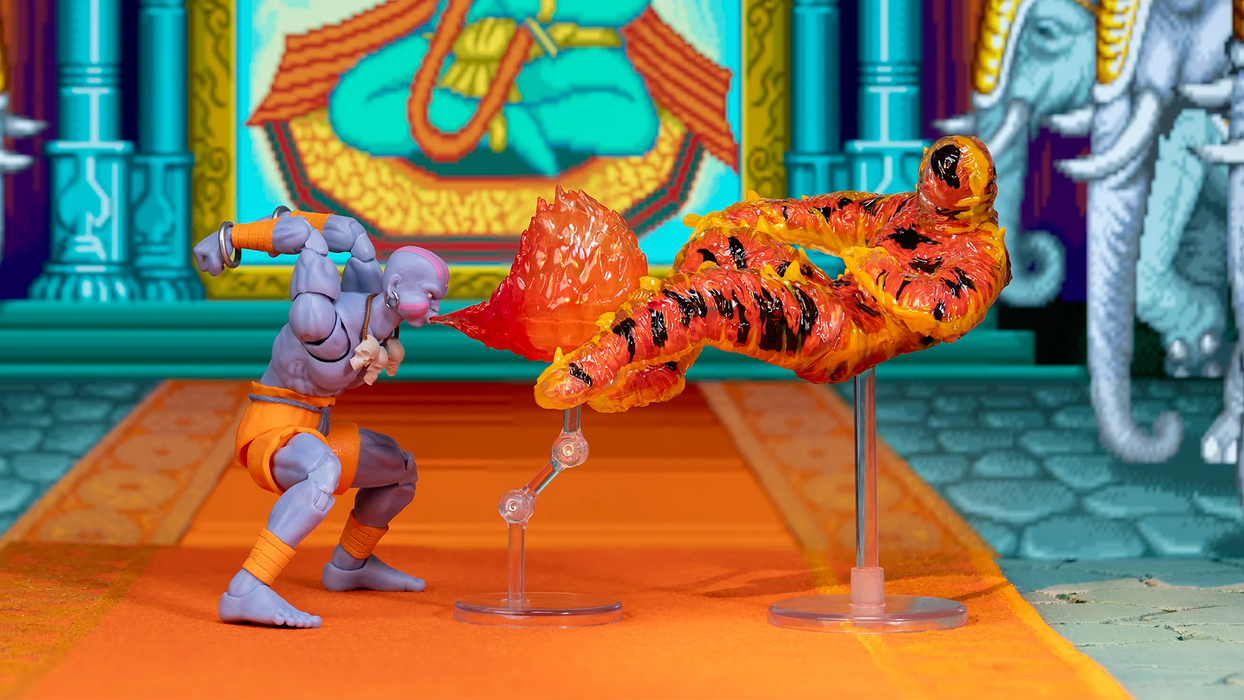 Ultra Street Fighter II Dhalsim 1/12 Scale Action Figure Deluxe Player 2 (Exclusive) | Jada Toys