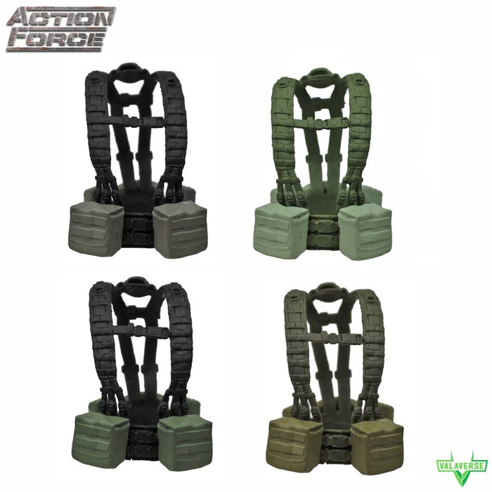 Tactical Field Gear Tin Set | 1/12 Scale Action Figure Accessories | Valaverse