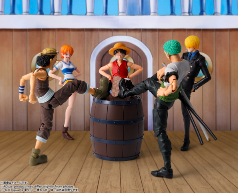 Party Set - The Straw Hat Crew - "One Piece" | Action figure | Bandai