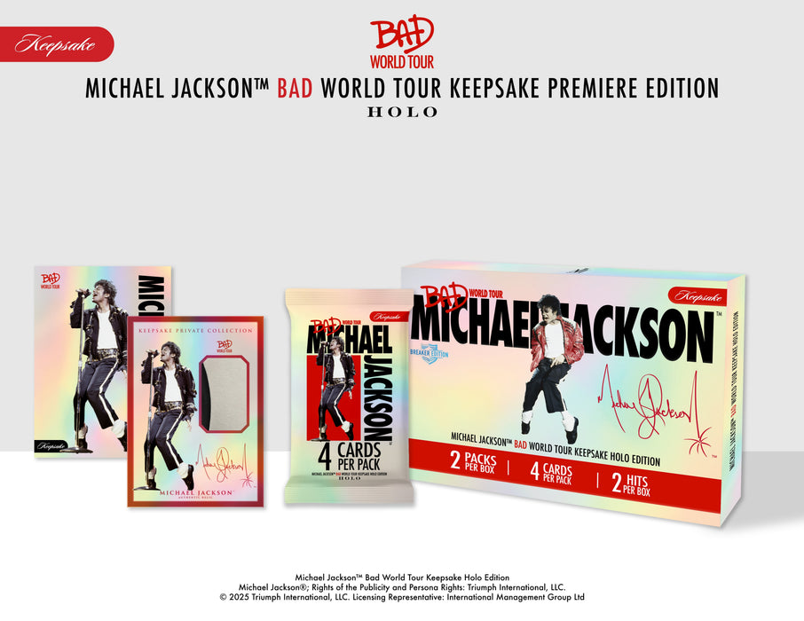[PREORDER] MICHAEL JACKSON BAD WORLD TOUR HOLO BREAKER EDITION | KEEPSAKE