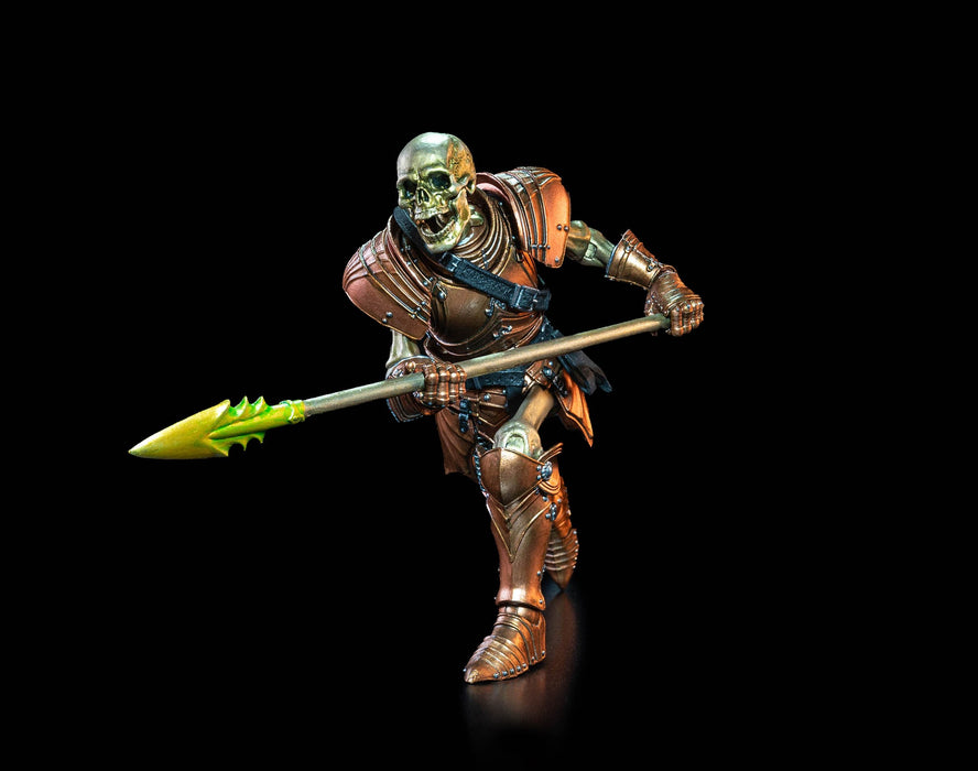 Mythic Legions: Ashes of Agbendor - Gold Skeleton 2 | Action Figure | Four Hoursemen