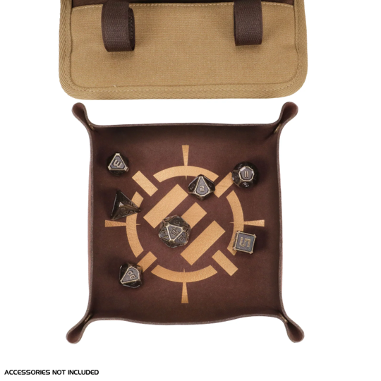 ACCESSORY POWER ENHANCE VENTURE CANVAS DICE ROLL CASE | DnD Accessories | AP
