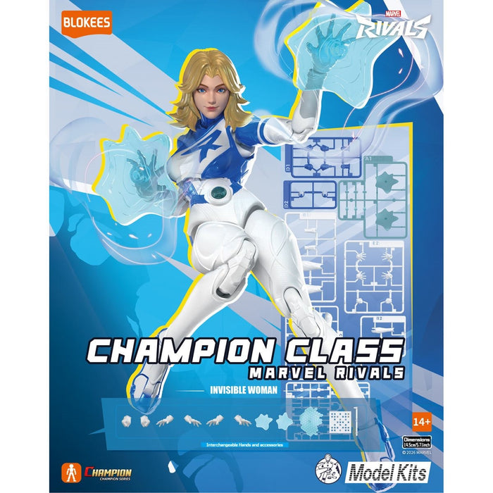 [PREORDER] Marvel Rivals Fantastic Four Invisible Woman Champion Class | Model Kit | Blokees