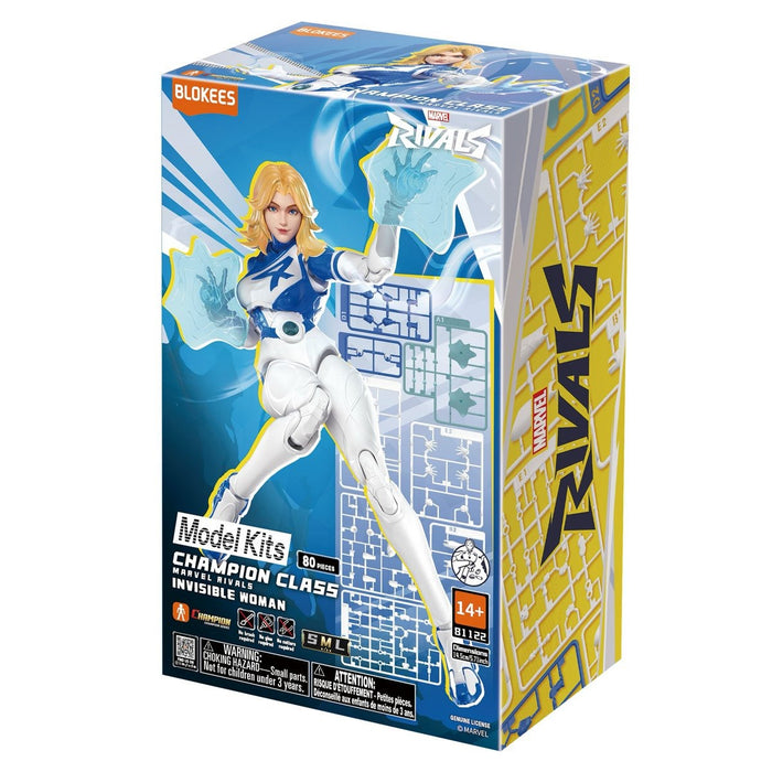 [PREORDER] Marvel Rivals Fantastic Four Invisible Woman Champion Class | Model Kit | Blokees