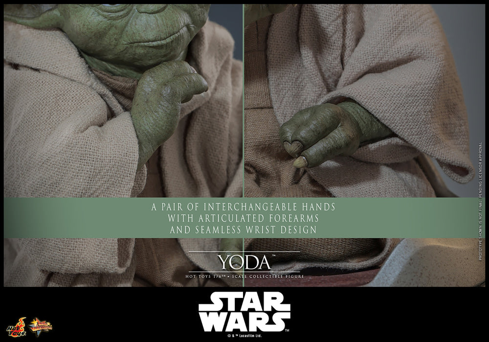 [PREORDER] Yoda MMS878 | Sixth Scale Figure | Hot Toys