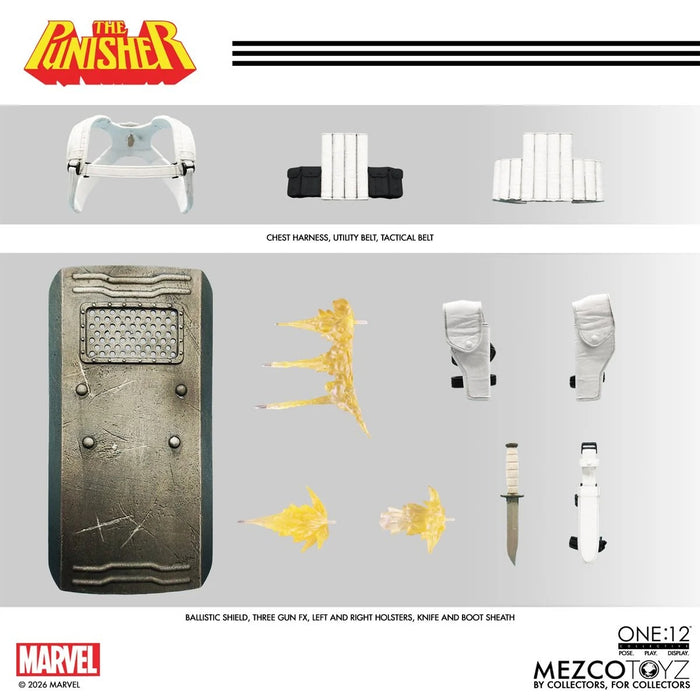 [PREORDER] The Punisher One:12 Collective | Action Figure | Mezco