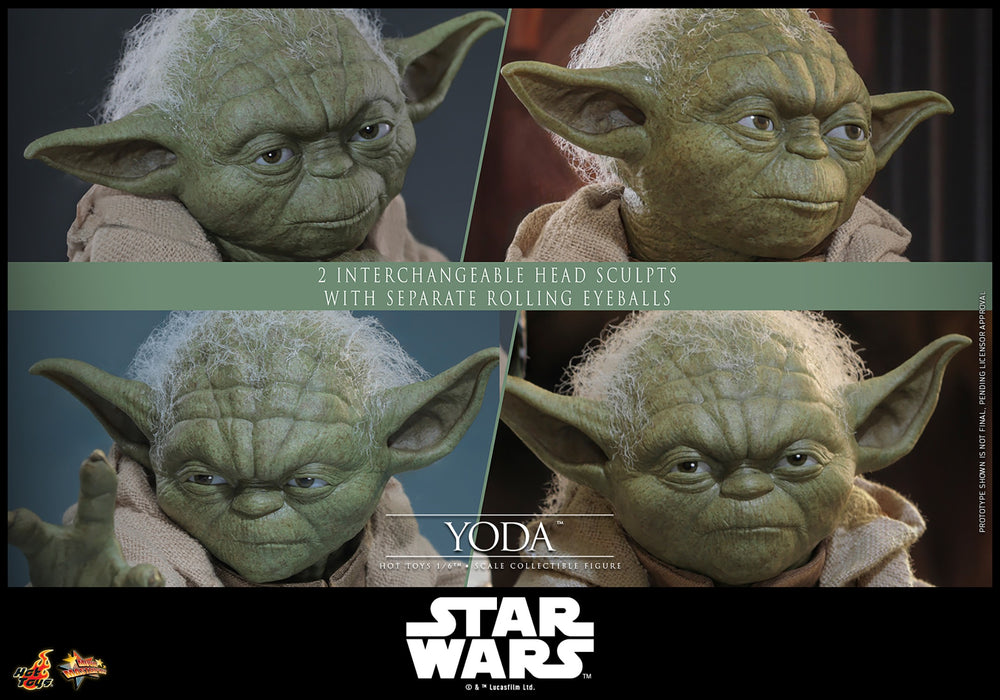 [PREORDER] Yoda MMS878 | Sixth Scale Figure | Hot Toys
