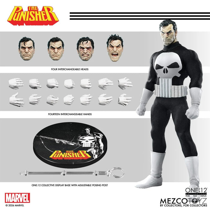 [PREORDER] The Punisher One:12 Collective | Action Figure | Mezco