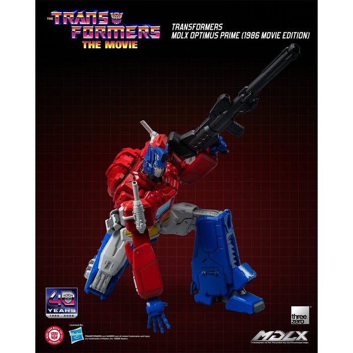 [PREORDER] Transformers Optimus Prime 1986 Movie Edition MDLX | Action Figure | Threezero
