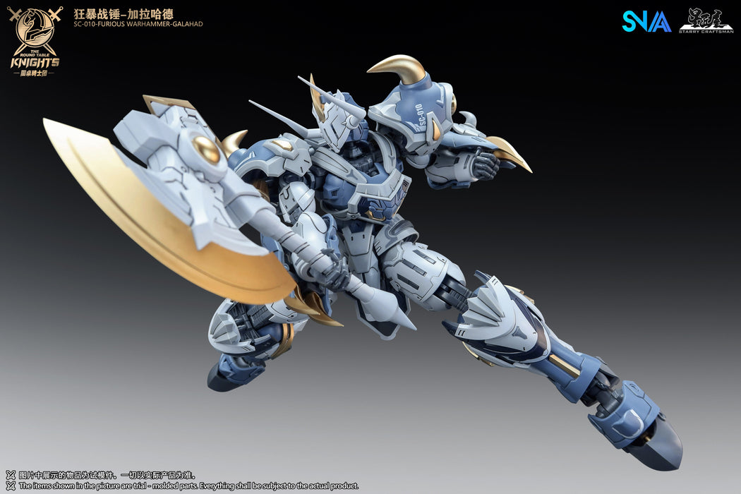 SNAA 1/144 The Round Table Knights Furious Warhammer Galahad | Model Kit | SNAA