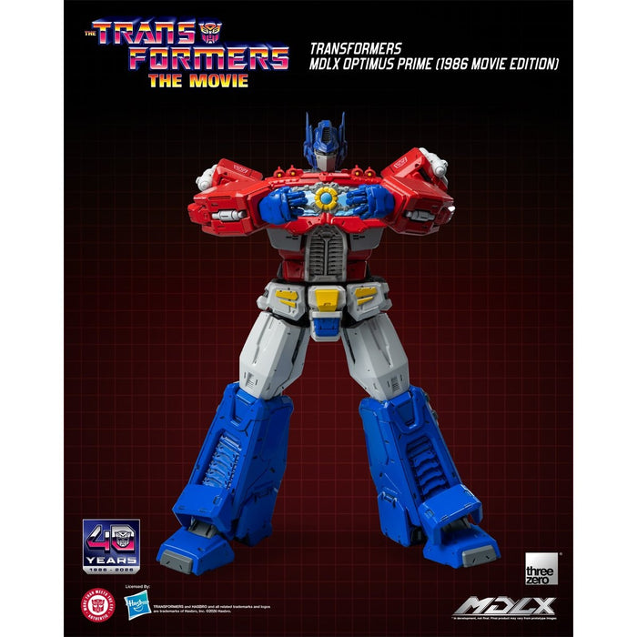 [PREORDER] Transformers Optimus Prime 1986 Movie Edition MDLX | Action Figure | Threezero