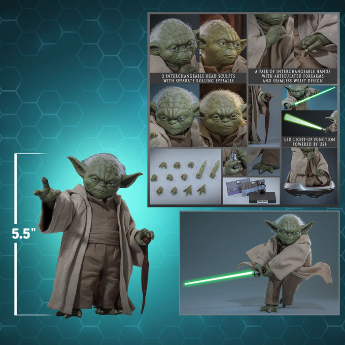 [PREORDER] Yoda MMS878 | Sixth Scale Figure | Hot Toys