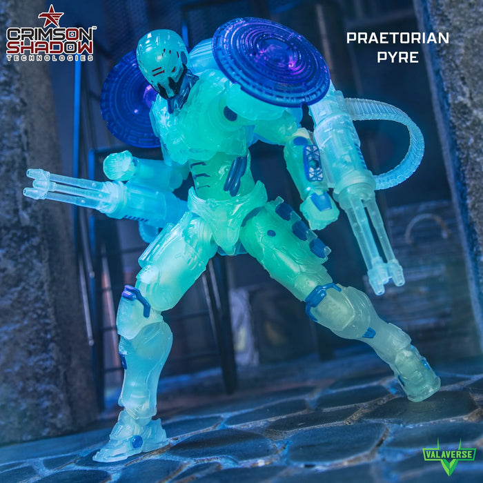 Action Force Crimson Shadow Technologies Praetorian Pyre (Exclusive) | 1/12 Scale Action Figure | Valaverse