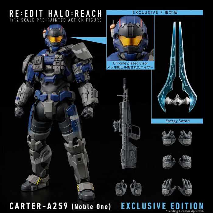 [PREORDER] Halo: Reach RE:EDIT Carter-A259 Noble One 1:12 Scale Exclusive Edition (Re-Release) | Action Figure | 1000 Toys