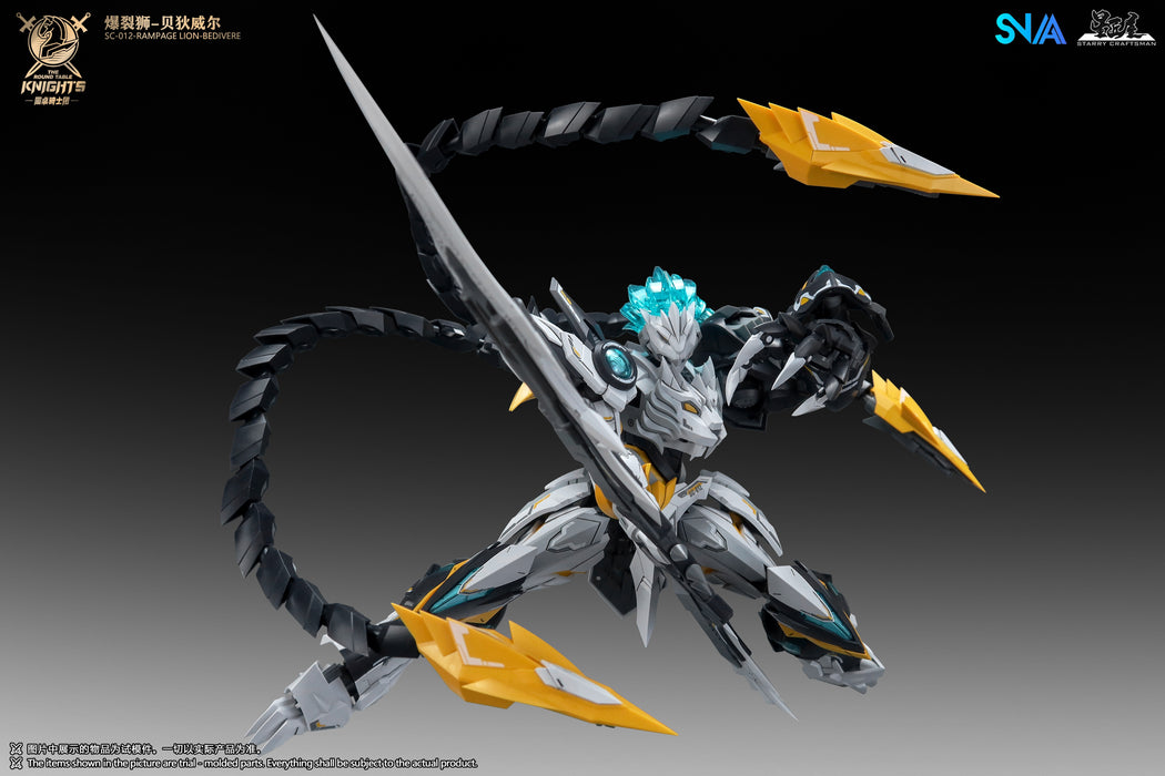SNAA 1/144 The Round Table Knights Rampage Lion Bedivere | Model Kit | SNAA