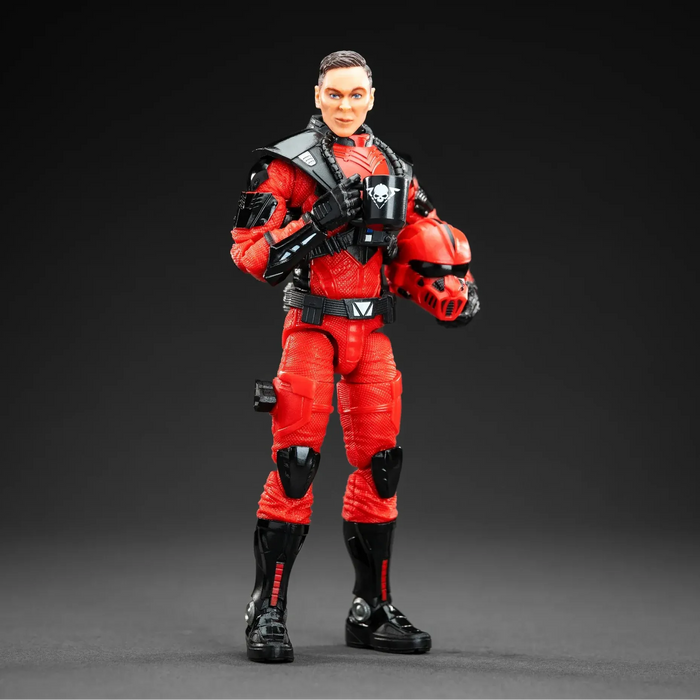 Red Shadows 6" PILOT CHARACTER KIT Accessory (1/12 Scale) | Action Figure | Skeletron