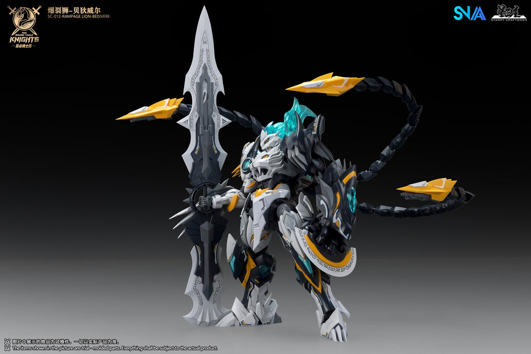 SNAA 1/144 The Round Table Knights Rampage Lion Bedivere | Model Kit | SNAA