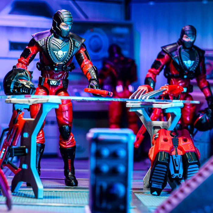 Red Shadows 4" WOLF TROOPER (1/18 Scale) | Action Figure | Skeletron
