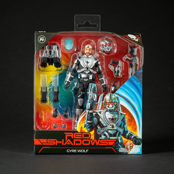 Red Shadows 6" GYRE WOLF (1/12 Scale) | Action Figure | Skeletron