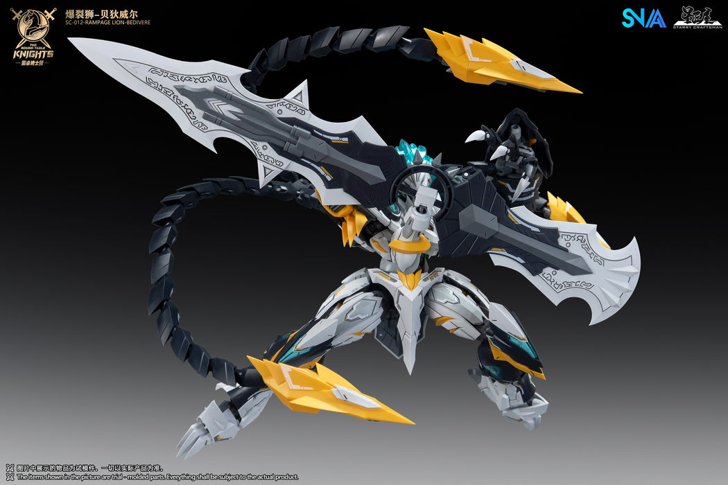 SNAA 1/144 The Round Table Knights Rampage Lion Bedivere | Model Kit | SNAA