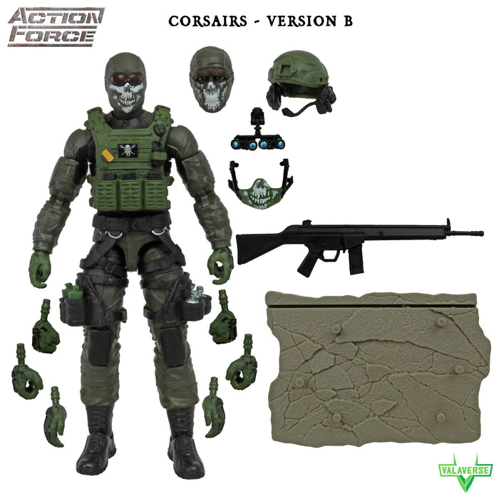 Action Force The Black - Corsairs | Action Figures | Valaverse